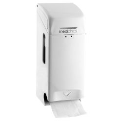 Mediclinics toiletrolhouder (2 rollen) wit PRO784