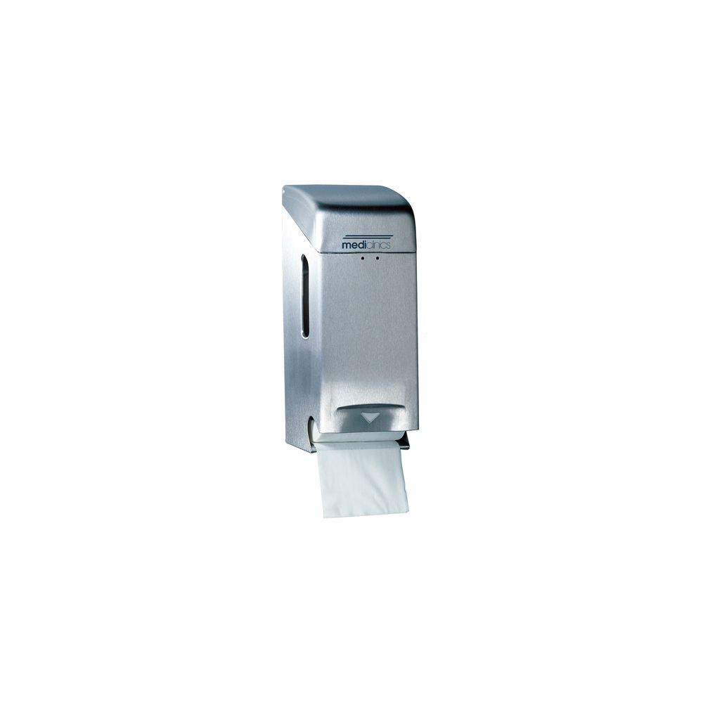 Mediclinics toiletrolhouder (2 rollen) RVS PRO784CS