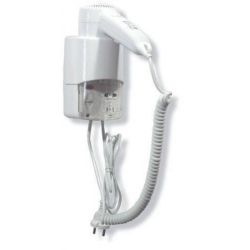 Mediclinics wandhaardroger met pushbutton wit SC0030