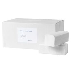 Gevouwen handdoekjes Z-vouw cellulose 2 laags