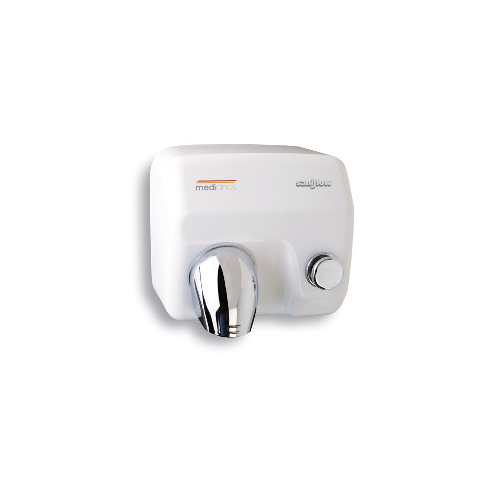 Mediclinics handendroger drukknop Saniflow E05