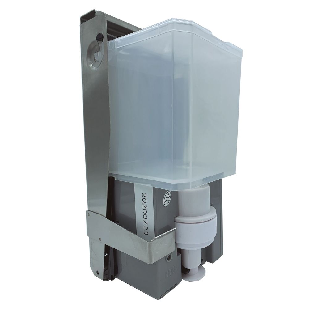 Mediclinics inbouw zeepdispenser 1000ml automatisch RVS DJM0037A