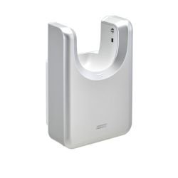 Mediclinics handdroger U-flow automatisch M23ACS - zilvergrijs