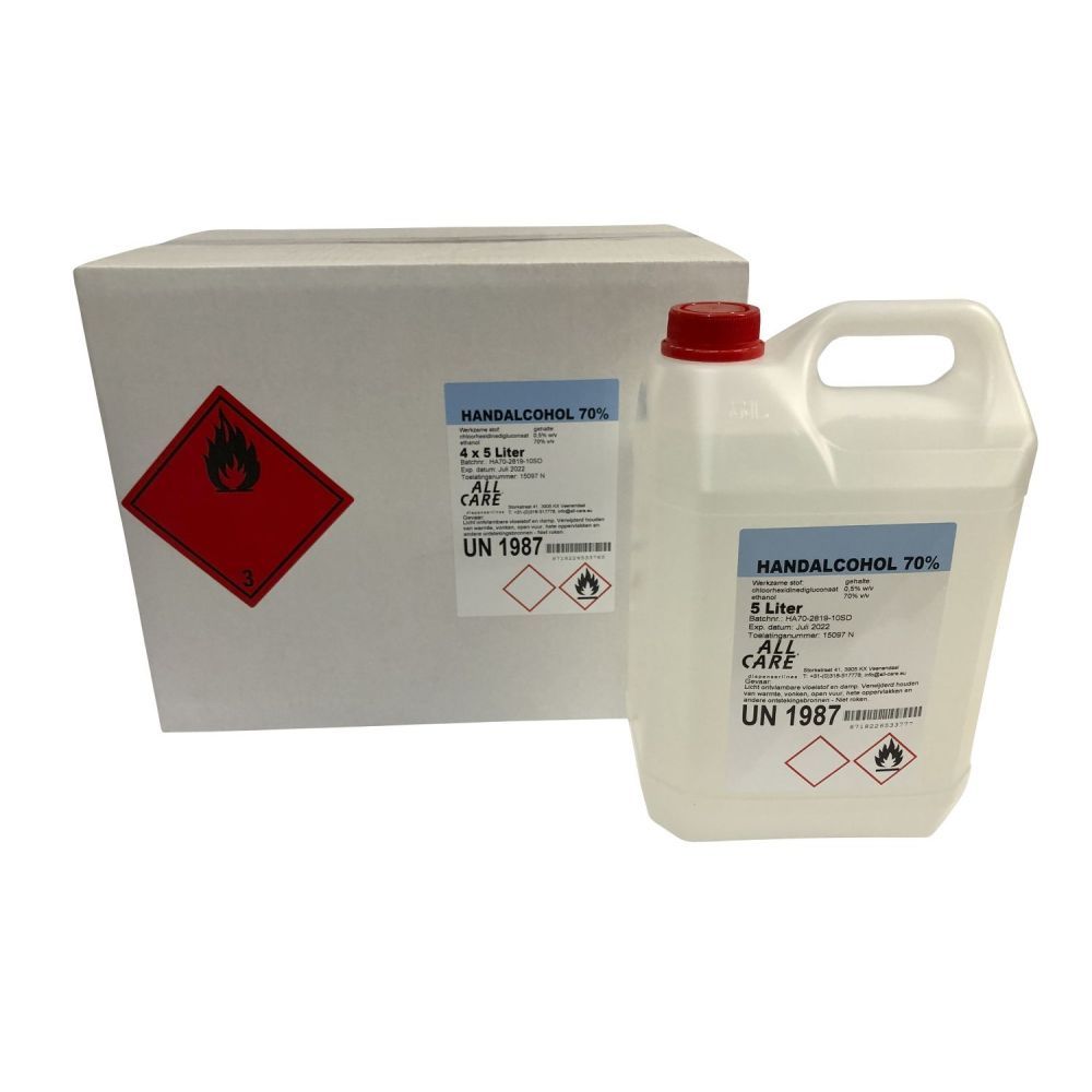 Navul handalcohol 70% - 5 liter can