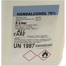 Navul handalcohol 70% - 5 liter can